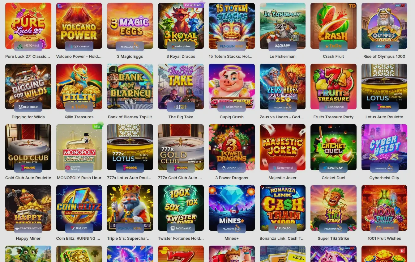 Plateforme Prince Ali casino en ligne